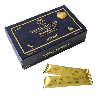 Miere afrodisiaca Vital pentru stimularea libidoului 1 cutie x 12 plicuri